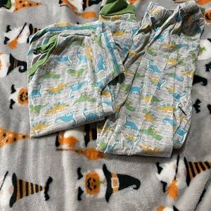 Dinosaur Print Kids Pajamas